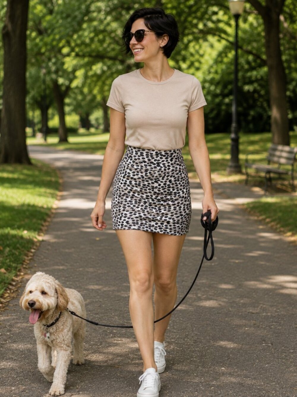 Skirts~bundle of 2 Animal Print Mini Skirts